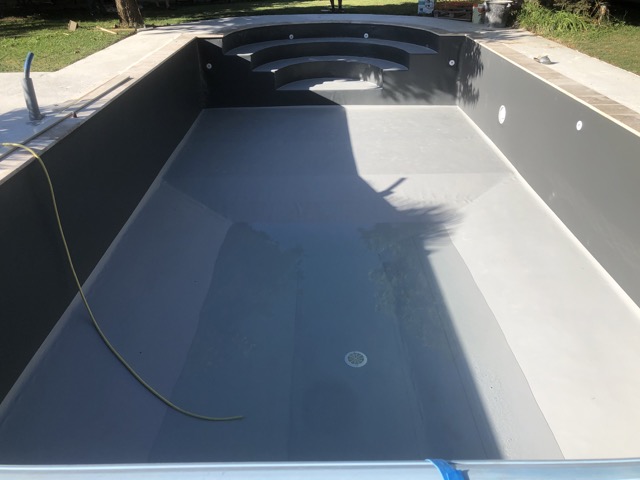 pose membrane armée piscine