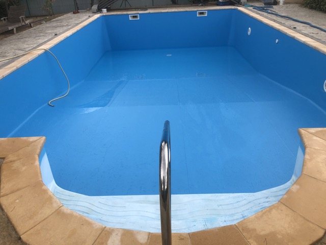 renovation piscine liner armé après
